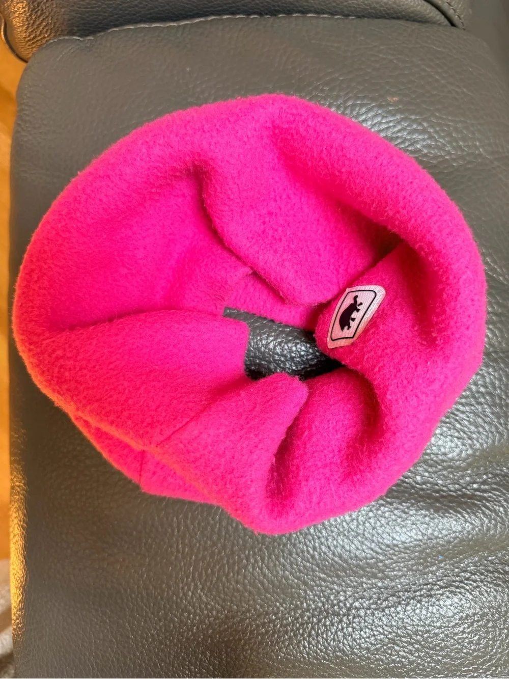 Turtle Fur Kids Pink Fleece Neck Warmer Gaiter